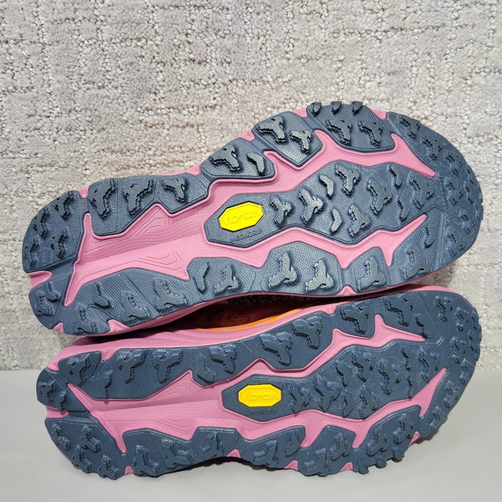 Hoka One One Speedgoat 6 Womens Size US 9.5B Sherbet Beet Root Running Shoes - Picture 13 of 13